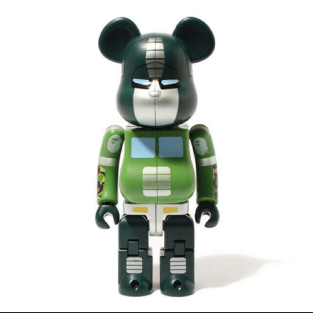 A BATHING APE(アベイシングエイプ)のBE@RBRICK × TRANSFORMERS × BAPE  200％ ハンドメイドのおもちゃ(フィギュア)の商品写真