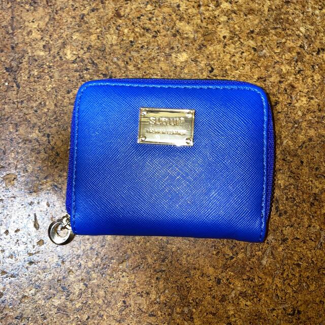 小さなお財布　ロイヤルブルー レディースのファッション小物(財布)の商品写真