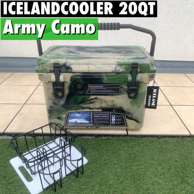 大人気色　アイスランドクーラーボックス 20QT ICELAND cooler