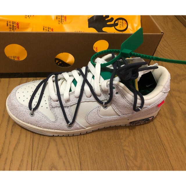 NIKE off-white DUNK low LOT 20