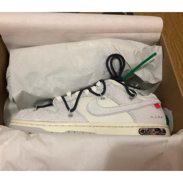 NIKE off-white DUNK low LOT 20