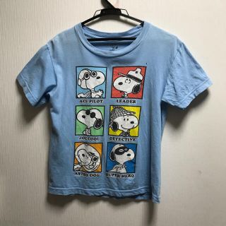 スヌーピー(SNOOPY)のスヌーピー 半袖シャツ L10-12サイズ(Tシャツ/カットソー)