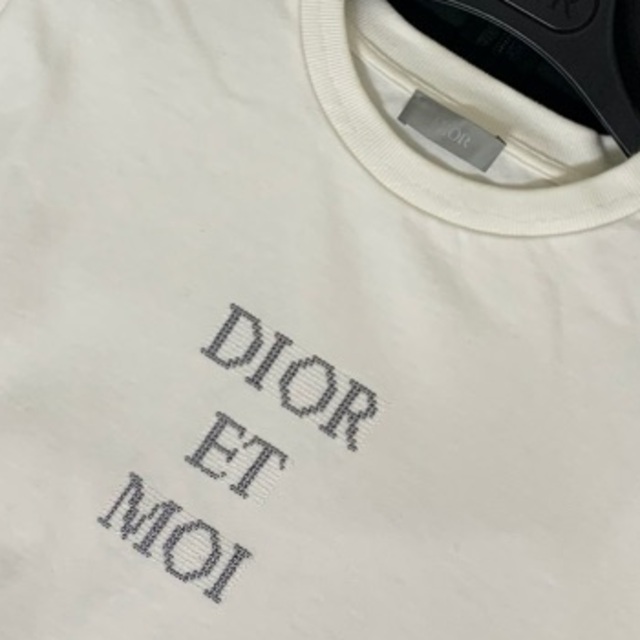 DIOR 19AW DIOR ET MOI SPANGLES LOGO TEE 5