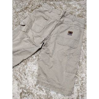 カーハート(carhartt)のカーハート　Carhartt　ベージュ　ハーフパンツ　サイズ32(ショートパンツ)