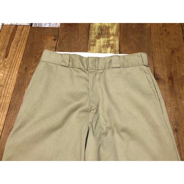 Dickies(ディッキーズ)の３１１３６　アメリカ輸入　USED　ディッキーズ ダブルニー　カーキ　W３０ メンズのパンツ(ワークパンツ/カーゴパンツ)の商品写真