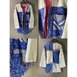 古着 ビンテージ 70s パッチワーク ハンドメイド ジャケット 古着 ビンテージ 70s パッチワーク ハンドメイド ジャケット