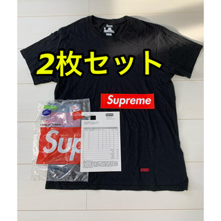 シュプリーム(Supreme)の supreme 2枚セットサイズS(Tシャツ/カットソー(半袖/袖なし))