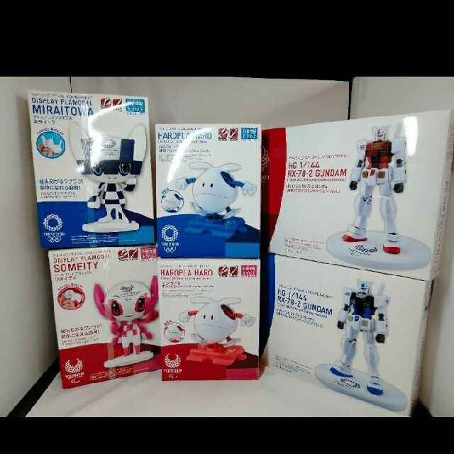 オリンピック　プラモデル　ガンプラ　ガンダム　ソメイティ　ミライトワ　新品キャラクターグッズ