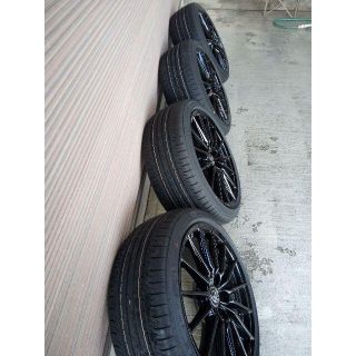 GRヤリス RZ 新車外し ENKEI製 純正ホイールタイヤ 18インチの