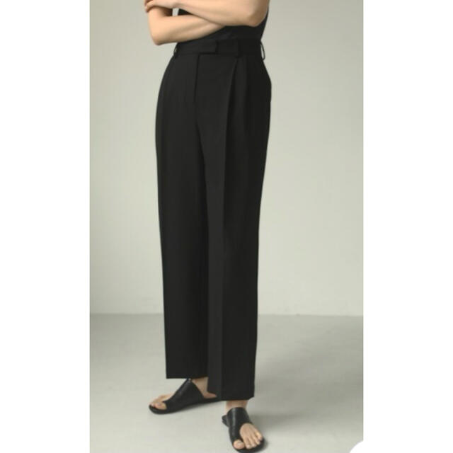 TODAYFUL Tuck Tapered Trousers 38