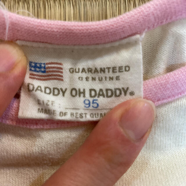 daddy oh daddy(ダディオーダディー)の女の子　トップス　95 キッズ/ベビー/マタニティのキッズ服女の子用(90cm~)(Tシャツ/カットソー)の商品写真