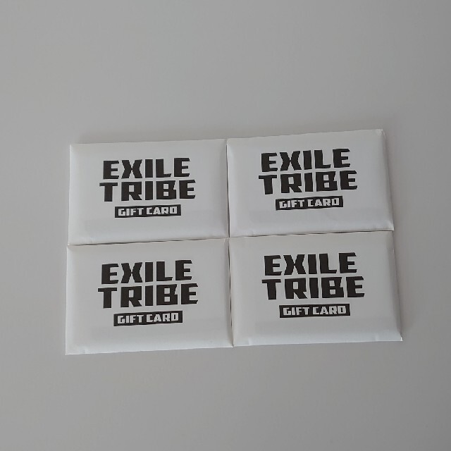 EXILE TRIBE GIFTCARD ギフトカード