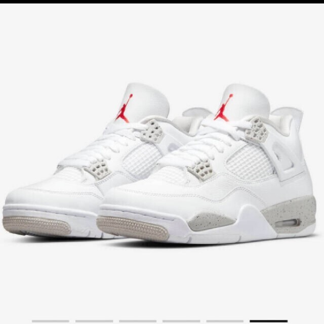 NIKE AIR JORDAN 4 RETRO TECH WHITE 27cm