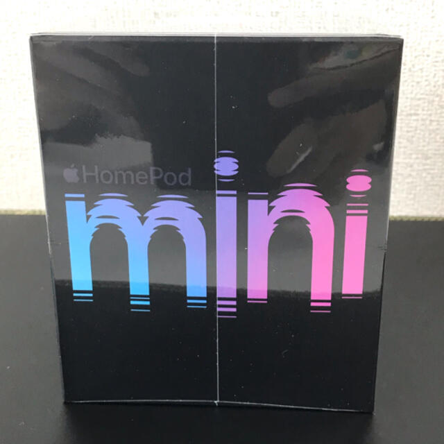 新品未開封】Apple HomePod mini スペースグレー-