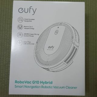 Anker Eufy RoboVac G10 Hybrid（ロボット掃除機）黒(掃除機)