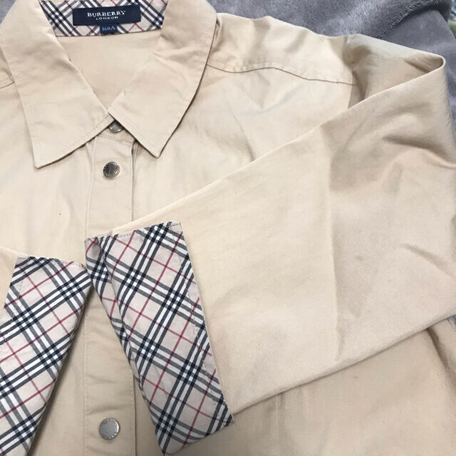 BURBERRY(バーバリー)のバーバリー  ブラウス　160A キッズ/ベビー/マタニティのキッズ服女の子用(90cm~)(ブラウス)の商品写真