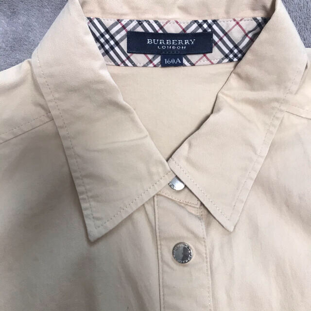 BURBERRY(バーバリー)のバーバリー  ブラウス　160A キッズ/ベビー/マタニティのキッズ服女の子用(90cm~)(ブラウス)の商品写真