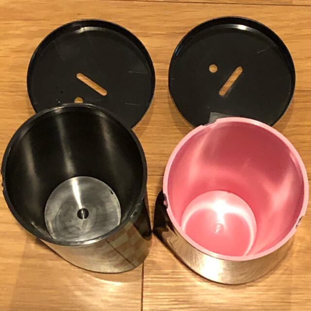 映画限定　鬼滅の刃ドリンクホルダー&貯金箱　竈門炭治郎&ねづ子セット エンタメ/ホビーのおもちゃ/ぬいぐるみ(キャラクターグッズ)の商品写真