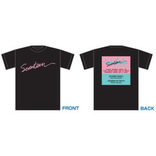 セブンティーン(SEVENTEEN)のSEVENTEEN ライブグッズ ロゴ Tシャツ Lサイズ(K-POP/アジア)
