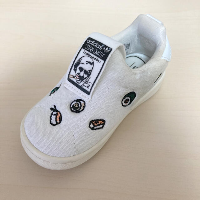 adidas(アディダス)の【希少】adidas スタンスミス360 寿司 12センチ  キッズ/ベビー/マタニティのベビー靴/シューズ(~14cm)(スニーカー)の商品写真