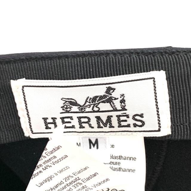 Hermes(エルメス)のHERMES(エルメス) キャップ M - 黒×ブルー レディースの帽子(キャップ)の商品写真