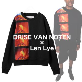 ドリスヴァンノッテン(DRIES VAN NOTEN)の【新品】21ss ドリスヴァンノッテン × Len Lye スウェット ブラック(スウェット)