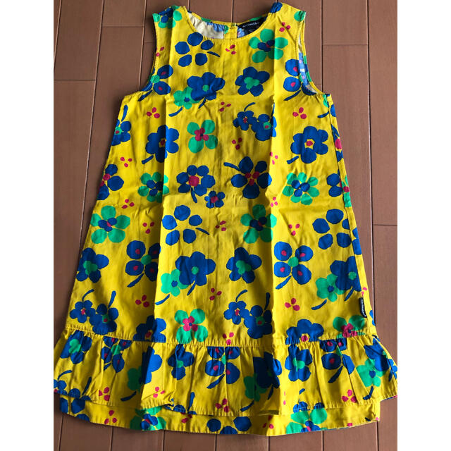 marimekko(マリメッコ)の美品❤︎マリメッコ　marimekko ワンピース キッズ/ベビー/マタニティのキッズ服女の子用(90cm~)(ワンピース)の商品写真