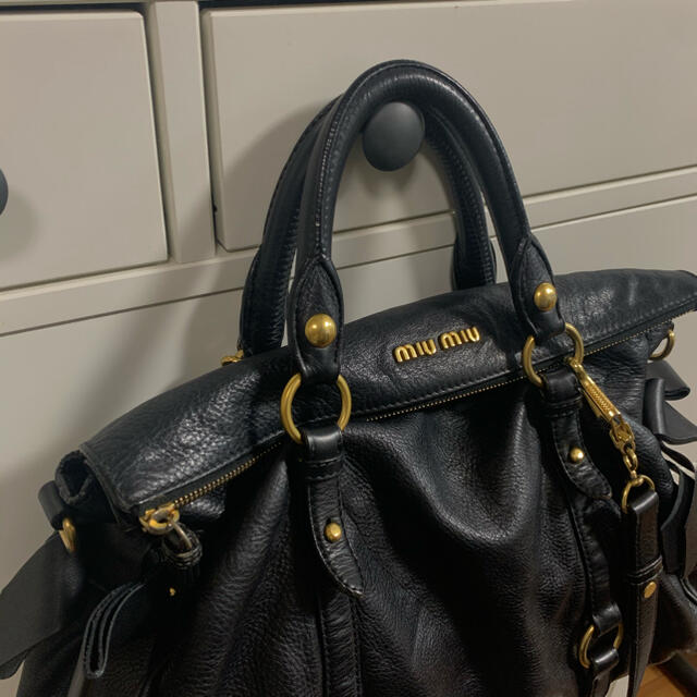 miumiu 2way ショルダー トートバッグ