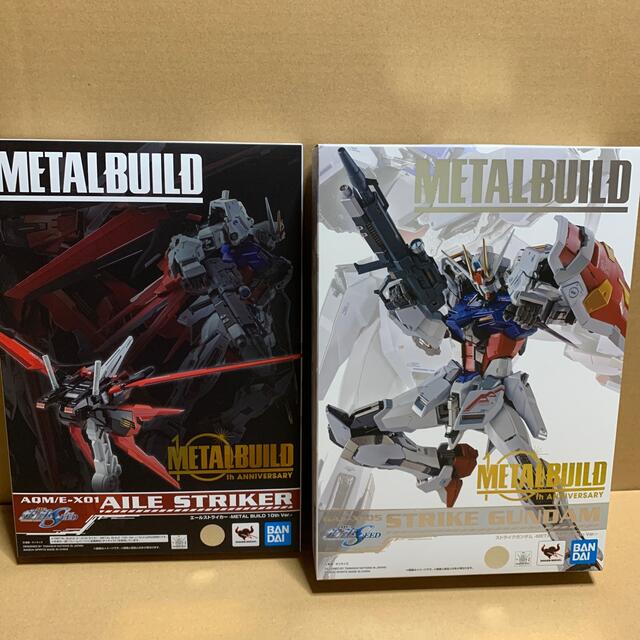 メタルビルド ストライクガンダムとエールストライカーのセット enot.in.ua