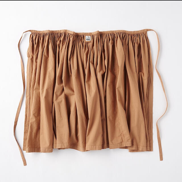 IDEE(イデー)のＰＯＯＬ　いろいろの服　ギャザーエプロン　巻きスカート レディースのスカート(ロングスカート)の商品写真