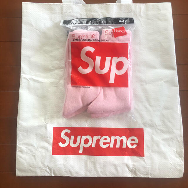 新品未使用✨supremeソックス4P✨