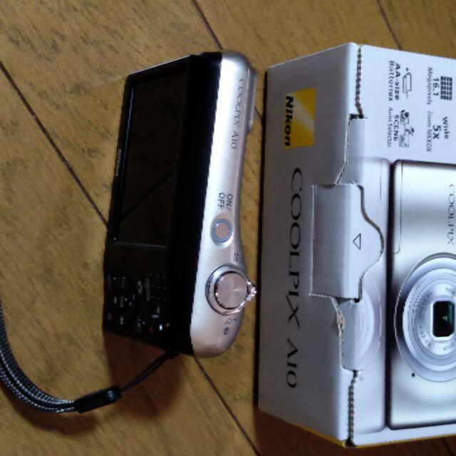 ニコン COOLPIX A10 シルバー 乾電池式コンパクトデジタルカメラ