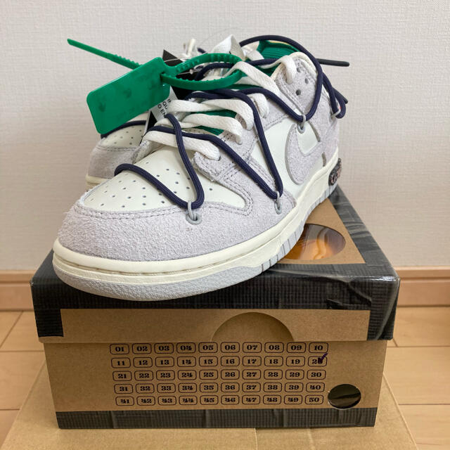 NIKE × off-white DUNK LOW THE50