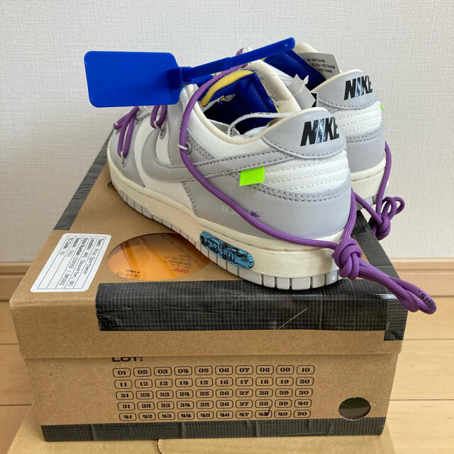 NIKE × off-white DUNK LOW THE50