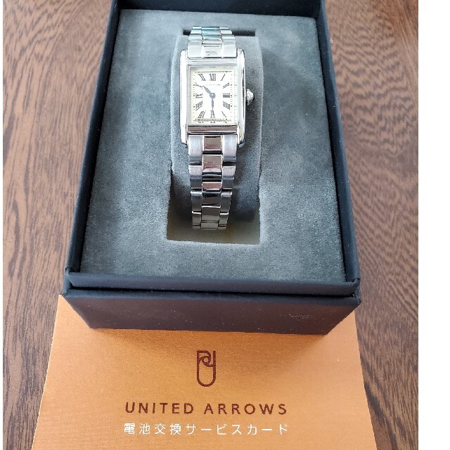 UNITED ARROWS(ユナイテッドアローズ)のmm様専用⭐UNITED ARROWS⭐腕時計シルバー レディースのファッション小物(腕時計)の商品写真
