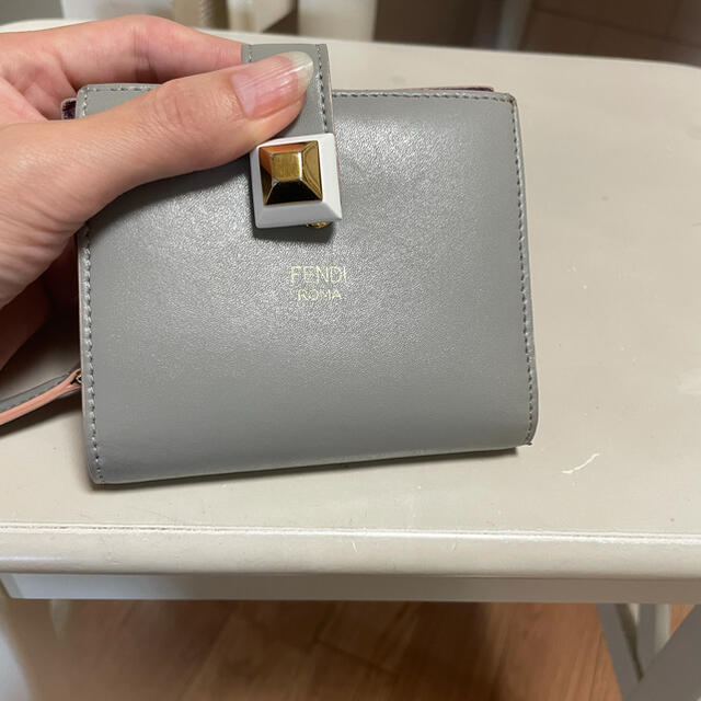 FENDI バイザウェイ　二つ折ウォレット　バイカラー