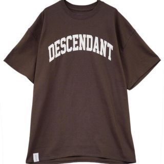 ダブルタップス(W)taps)の【Mサイズ】 descendant team tee ss BROWN(Tシャツ/カットソー(半袖/袖なし))