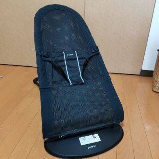 ベビービョルン(BABYBJORN)のベビービョルン バウンサー 黒 メッシュ(その他)