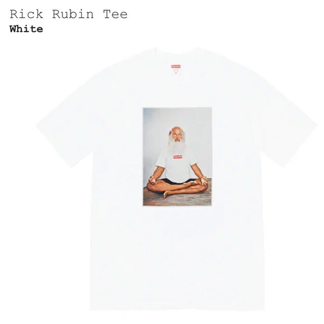 シュプリーム Supreme Rick Rubin Tee MサイズTシャツ/カットソー(半袖/袖なし)