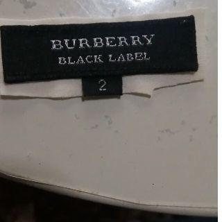 バーバリーブラックレーベル(BURBERRY BLACK LABEL)のバーバリーブラックレーベル　タグ(シャツ)