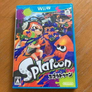 ウィーユー(Wii U)のSplatoon（スプラトゥーン） Wii U用ソフト(家庭用ゲームソフト)