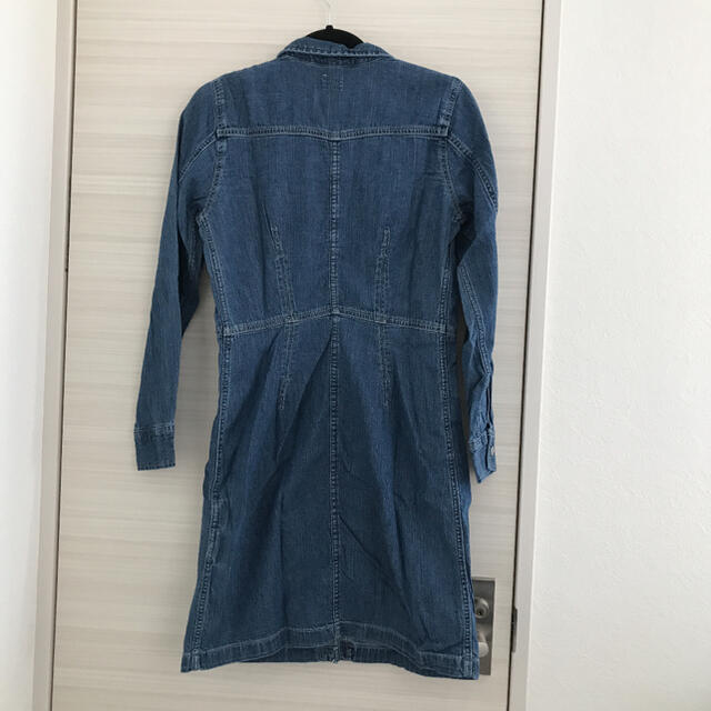 【美品】Levi's デニムワンピース　七分丈