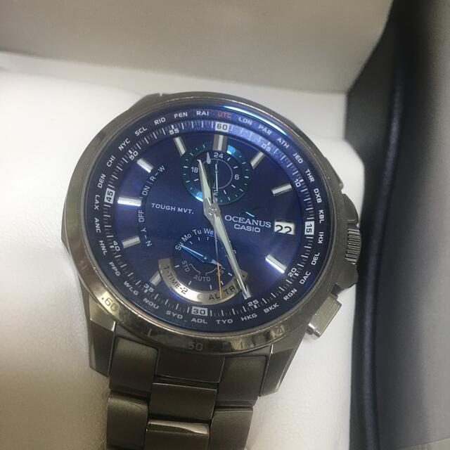 CASIO オシアナス OCW-T1000F-2AJF チタン ソーラー電波 www ...