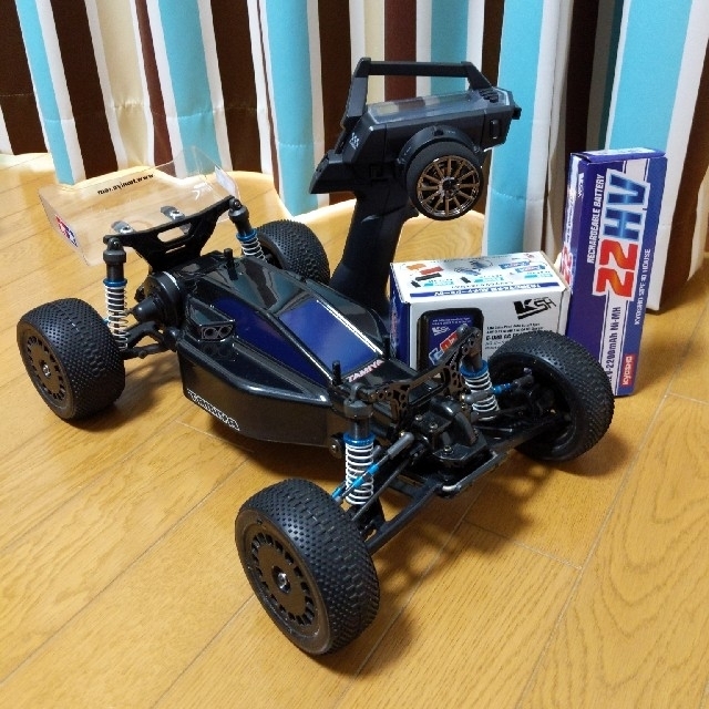 タミヤ　【土曜日の午後様専用】ダークインパクト　TAMIYA　DF03  エンタメ/ホビーのおもちゃ/ぬいぐるみ(ホビーラジコン)の商品写真