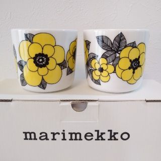 マリメッコ(marimekko)のケスティト　ラテマグ　マリメッコ(グラス/カップ)