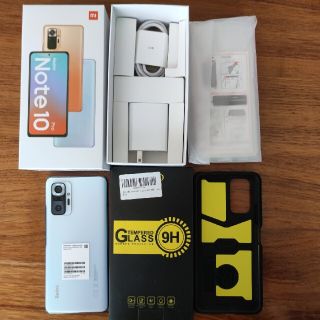 アンドロイド(ANDROID)の【中古･破損あり】Redmi Note 10 pro 128GB simフリー(スマートフォン本体)