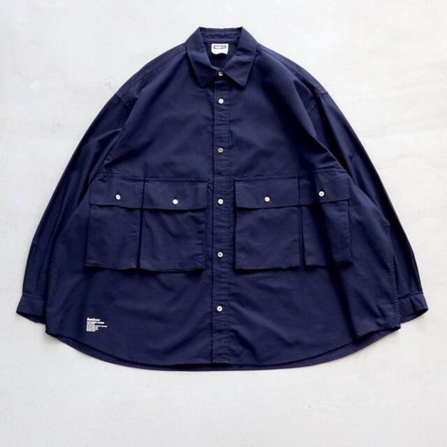 freshservice flap pocket shirts navy