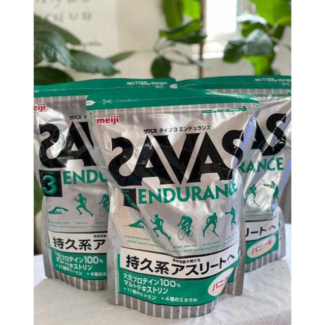 SAVASザバス タイプ３エンデュランス バニラ味　1155g 約55食分×3袋