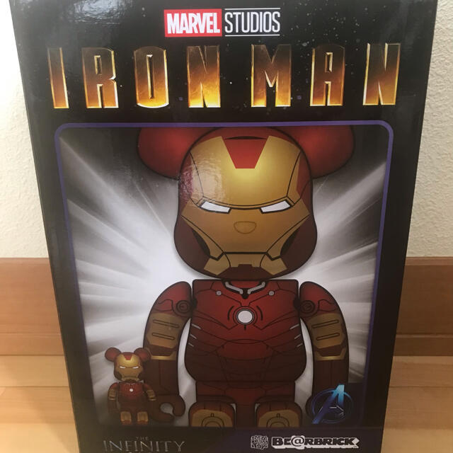 BE@RBRICK IRON MAN MARK III 100% & 400% BE@RBRICK IRON MAN MARK III 100% & 400%