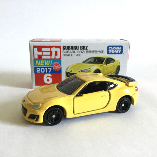 Takara Tomy - トミカ スバル BRZ No,6 赤箱 初回特別仕様の通販 by